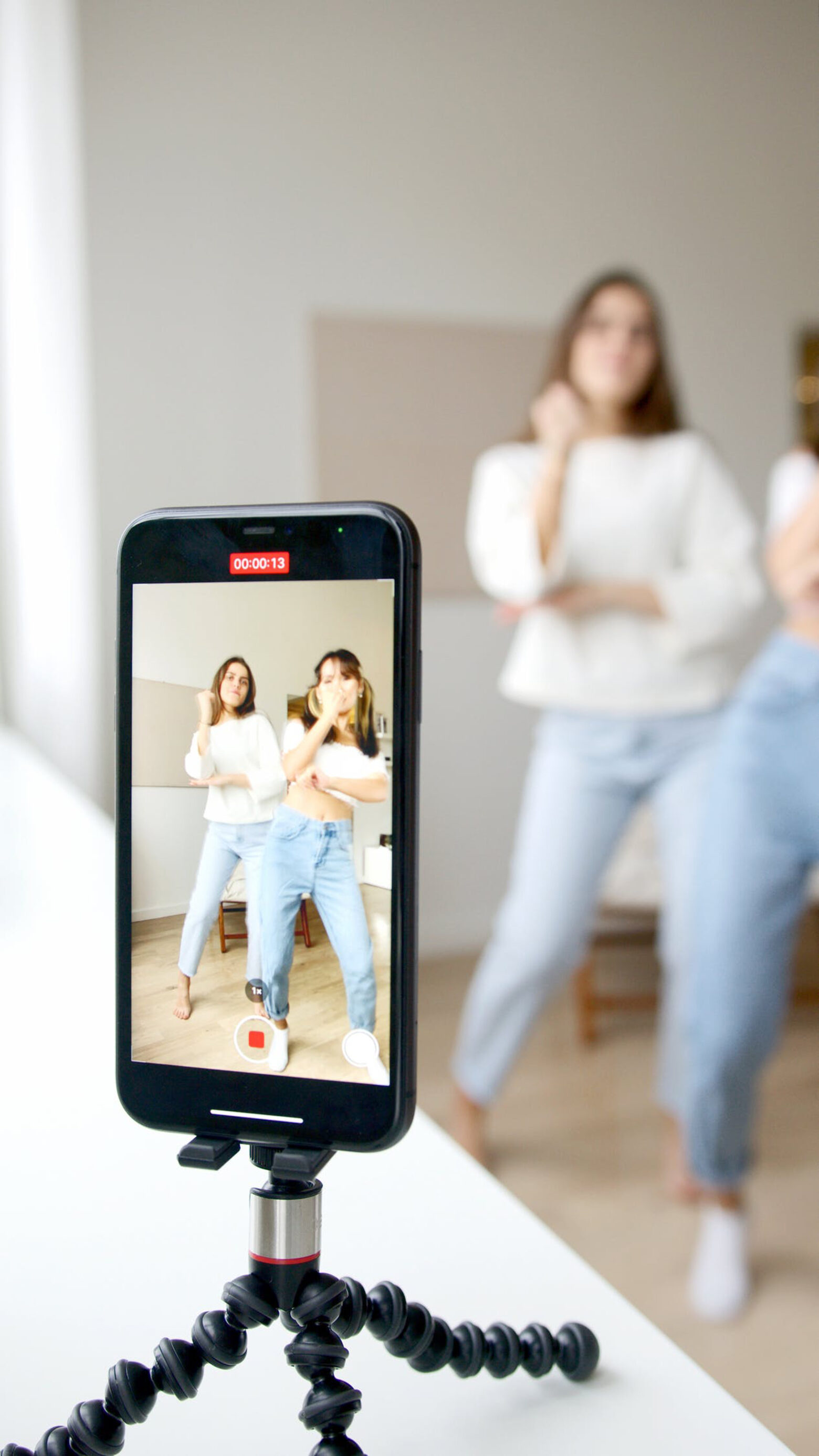 selfie video handy social media